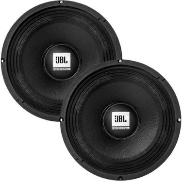 Imagem de Kit 2 Alto Falante Woofer Jbl 8'' Pw-x 200w Rms 8 Ohms Preto