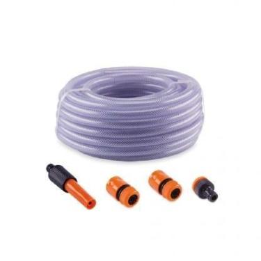 Imagem de Mangueira Trançada 1/2" Transp 15M +Acess - Force Line