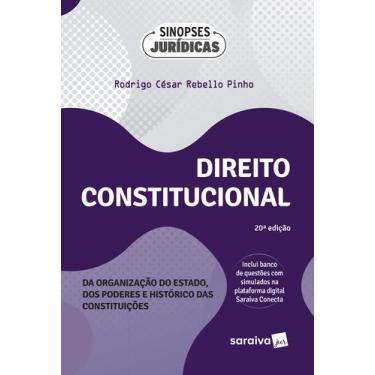 Imagem de Livro - Direito Constitucional -Organização do Estado, Poderes e Histó