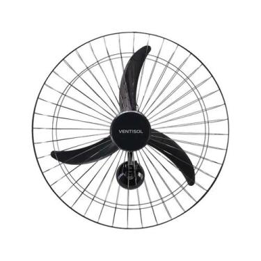 Imagem de Ventilador 3 Pás Bivolt Preto 543 Ventisol, Preto, Bivolt