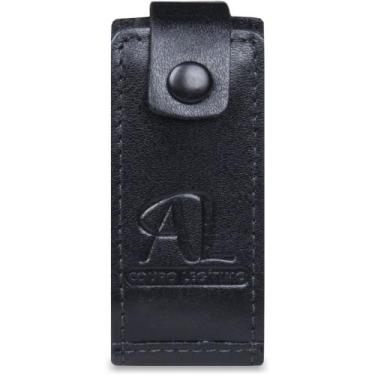 Imagem de Porta Batom c/ Espelho em Couro Artlux 001, Preto