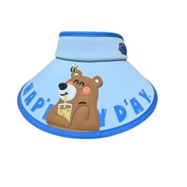 Imagem de Viseira 3d Infantil Proteção Solar Kids Diversão Brincadeira - On.shop