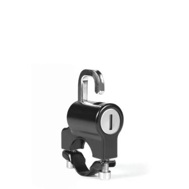 Imagem de Bloqueio de Capacete de Motocicleta e Bloqueio de Capacete de Moto à Prova de Ferrugem Gancho Pendurado Bateria Capacete de Carro Bloqueio de Bloqueio Feito para Suportar