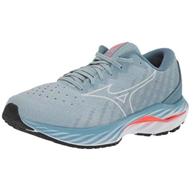 Imagem de Mizuno Tênis de corrida masculino Wave Inspire 19, Forget Me Not/Nimbus Cloud, 41