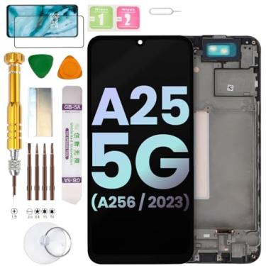 Imagem de (OLED/com impressão digital) Conjunto LCD para Samsung Galaxy A25 5G A256 kit de substituição de tela (não serve para A25 4G)