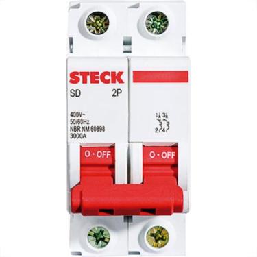 Imagem de Disjuntor Steck Din Bipolar 63A Sd62 3Ka