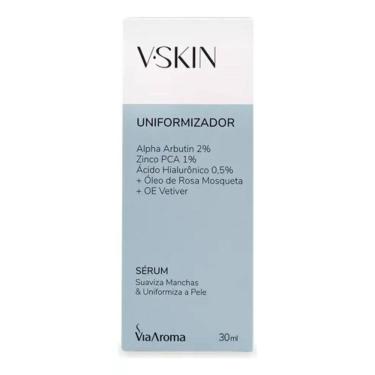 Imagem de V.Skin Sérum Uniformizador Alpha Zinco Ácido Óleos Vegano - Via Aroma - 30ml