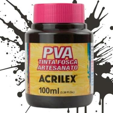 Imagem de Tinta PVA Fosca para Artesanato Acrilex Cores Frias 100ml - 03210, SEP