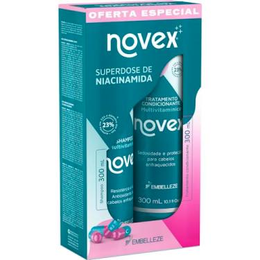 Imagem de Embelleze - Kit Novex Sh+Cond 300Ml Recomposicao Capilar Niacinamida