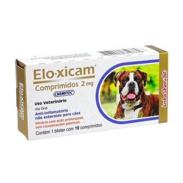 Imagem de Anti-inflamatório Chemitec Eloxicam para Cães 2mg