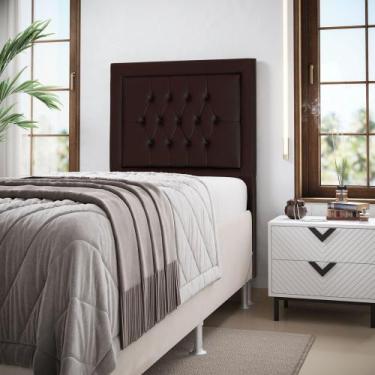 Imagem de Cabeceira Pegasus 90 Premium Couro Artificial Aradecor 