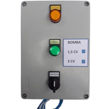 Imagem de Painel De Comando Bomba Poço Artesiano 220v Mono/bifásico - MULTIKITS