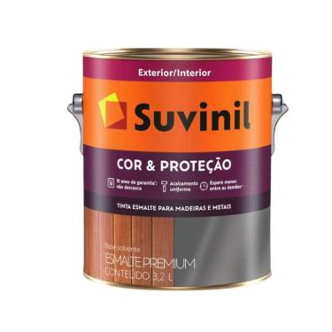 Imagem de Base A2 Esmalte Cor &amp; Proteção Acetinado 3,2l | Suvinil