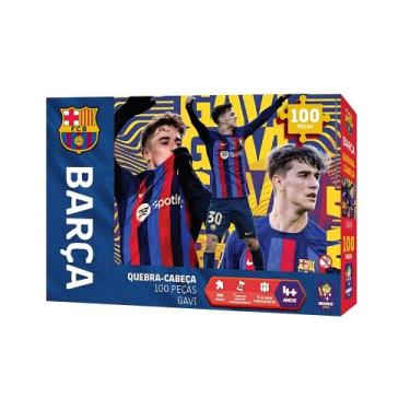 Imagem de Quebra-Cabeça Coleção Barcelona 100 Peças 1x - Mimo Toys