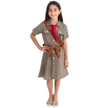 Imagem de Fantasia Cangaceira Maria Bonita Vestido Infantil Cosplay (Infantil 01)