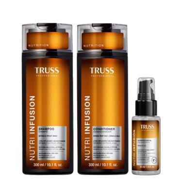 Imagem de Truss Nutri Infusion Kit Shampoo Condicionador e Óleo 30ml
