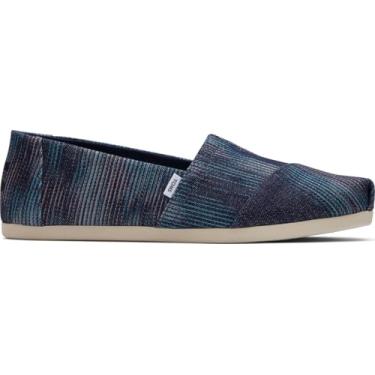 Imagem de TOMS Sapatilhas femininas Alpargata Graphic Slip On Casual - Cinza, Nvy Novidade Jeans, 34