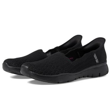 Imagem de Skechers Mocassim feminino Seager-Believe It Hands Free Slip-ins, Preto, 38