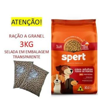 Imagem de Ração Spert Premium Cães Adultos Todos os Portes - 3KG