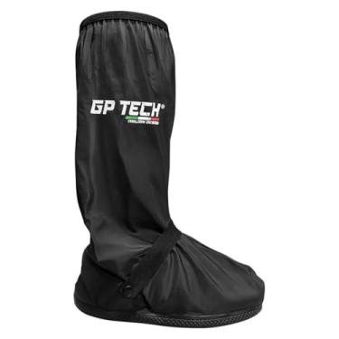 Imagem de Galocha Motoqueiro Polaina PVC Premium Sola inteira Proteção Calçado Tenis 40/42