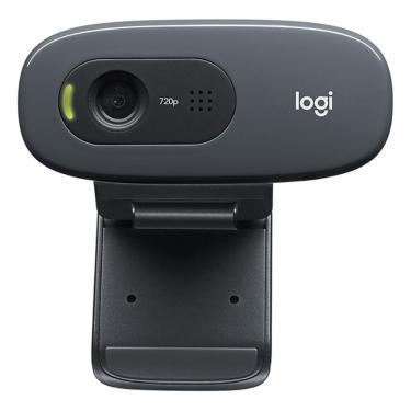 Imagem de Webcam HD Logitech C270 720p Microfone USB Plug And Play Preto