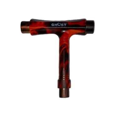 Imagem de GHOST BOARDS Kit de ferramentas de skate Y3 – Ferramenta T multifuncional para skate, longboard, rolo e skate – Ferramenta de skate portátil multifuncional com chave Allen tipo T e chave Phillips tipo