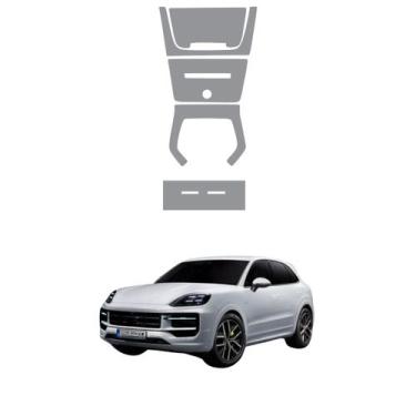 Imagem de Película PPF Console Central Ar Cayenne Hybrid Coupe 22 25 - ULTIMATE 