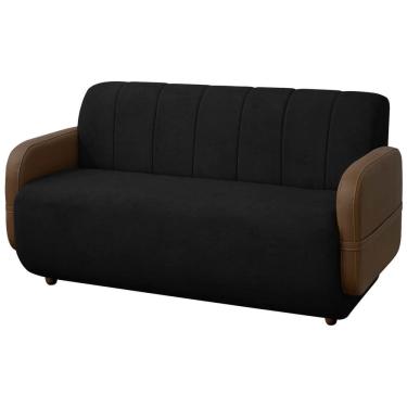 Imagem de Sofá Orgânico Curvo Malbec 2 Lugares 130cm Bouclê Facto - SOFA STORE