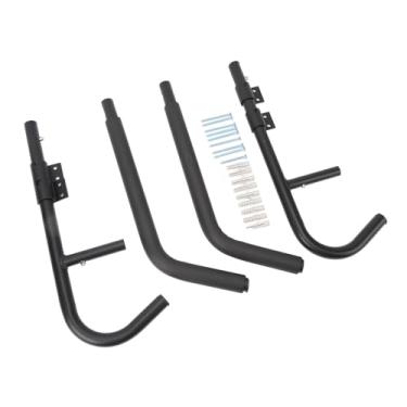 Imagem de Akozon Rack de Armazenamento de Caiaque Robusto e Ajustável, Gancho de Armazenamento para Montagem de Parede para Caiaque, Canoa, Prancha de Surf, e Muito Mais, até 50 Kg de Capacidade de Carga