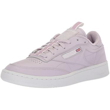 Imagem de Reebok Tênis masculino Club C, Quartzo/branco/roxo neblina, 10