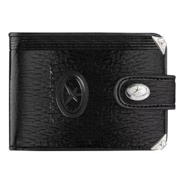 Imagem de Carteira Masculino Mitty Em Couro Legítimo M1F, Preto