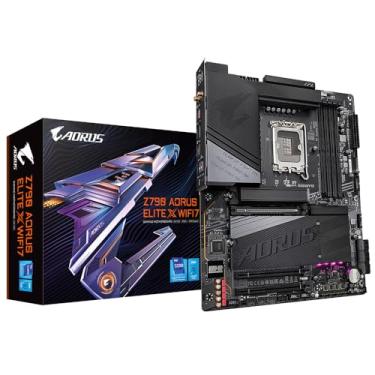 Imagem de PLACA MAE Z790 AORUS ELITE X WIFI7 DDR5 WIFI SOCKET INTEL LGA1700 14ª 13ª E 12ª GERACAO - Z790 A E X WIFI7