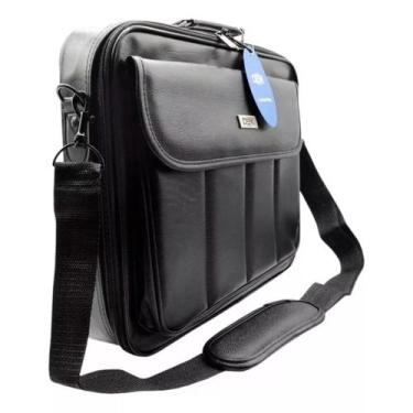Imagem de Bolsa Pasta para Notebook Couro Masculina até 15,6" Maleta Executiva D