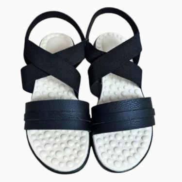 Imagem de Sandália Feminina Uniflex Ortopédica Ultra Confortável Para Esporão e 