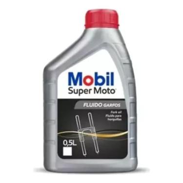 Imagem de Óleo fluido bengala garfo mobil fork oil super moto 0,5l - MOBIL SUPER