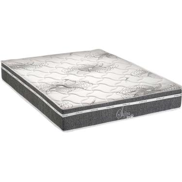 Imagem de Colchão Casal Molas 138cm X 24cm Bege/Cinza