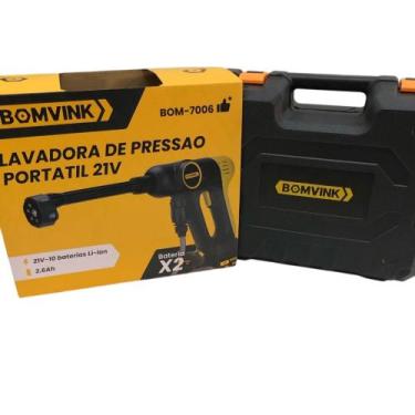 Imagem de Lavadora De Alta Pressão Profissional Recarregável Portátil BOMVINK BO