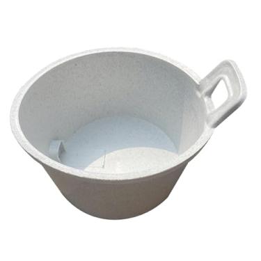 Imagem de WeiLaiKeQi Copa da Copa do Jardim Fazenda de Folha de Lada Servindo Moldura Multifuncional de Água de Lada, Cinza Claro