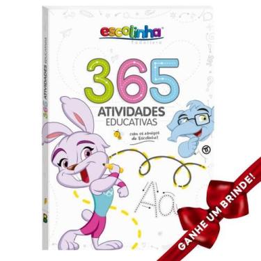 Imagem de Livro 365 Atividades Educativas Infantil Crianças Filhos Desenho Histó