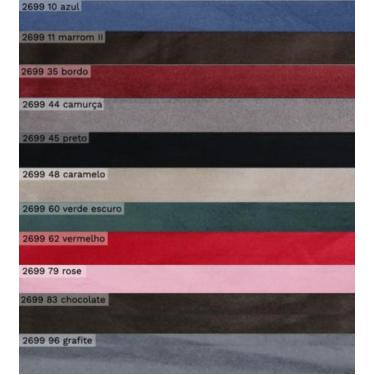 Imagem de Módulo cabeceira estofada adesiva - Inova estofados, Paleta Suede