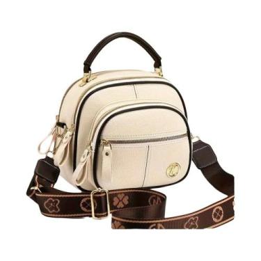 Imagem de Bolsa Crossbody Feminina de Couro Macio - Grande Capacidade e Estilo C