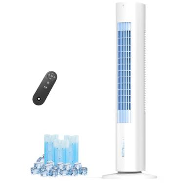 Imagem de AIRTHRYL - Condicionadores de ar portáteis sem janela, sistema de refrigeração melhorado 2025, refrigerador de ar evaporativo de 35 polegadas com 3 velocidades, temporizador inteligente para