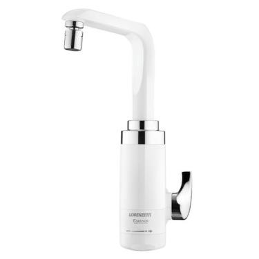 Imagem de Torneira Elétrica Parede Essence Br/Cr 4600W 127V Lorenzetti