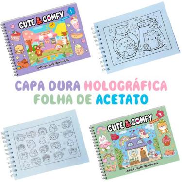 Imagem de Kit de Colorir Cute & Comfy Super Extra Vol. 1 e 3 Bobbie Goods Capa D