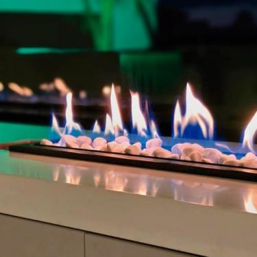 Imagem de Lareira a Gás Interna de Embutir 80cm - Design Moderno e Funcional - Aquecimento Eficiente para Ambientes Internos (Gás GLP)