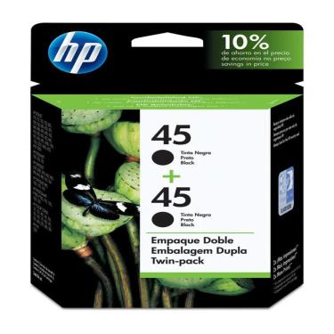 Imagem de Cartucho Hp 45 C6650fl Conj 2 Pçs