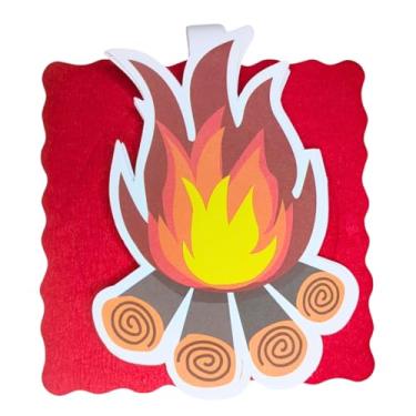 Imagem de Guirlanda Papel Festa Junina Colorida 3 Metros Balão Fogueira Milho Metros Decoração (Fogueira, 3 Metros)