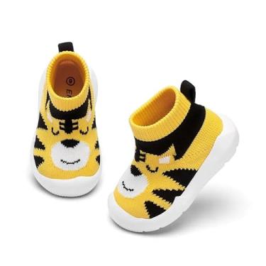 Imagem de Engtoy Sapatos De Bebê Para Criança, Meias Caminhada, Chinelos Respiráveis Antiderrapantes Meninos E Meninas, Tênis Sem Cadarço