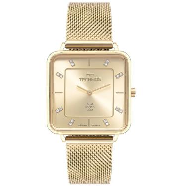 Imagem de Relógio Technos Feminino Slim Dourado - Gl22ai-1x Gl22ai-1x
