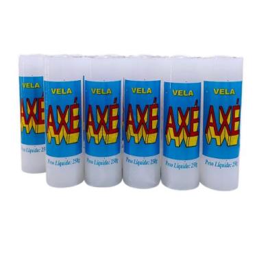 Imagem de Kit 24 Velas de 7 Dias Branca 250 Gramas - Vela Axé, 200